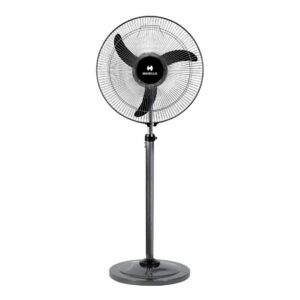 Havells WindStorm Oxy 400mm Pedestal Fan Grey