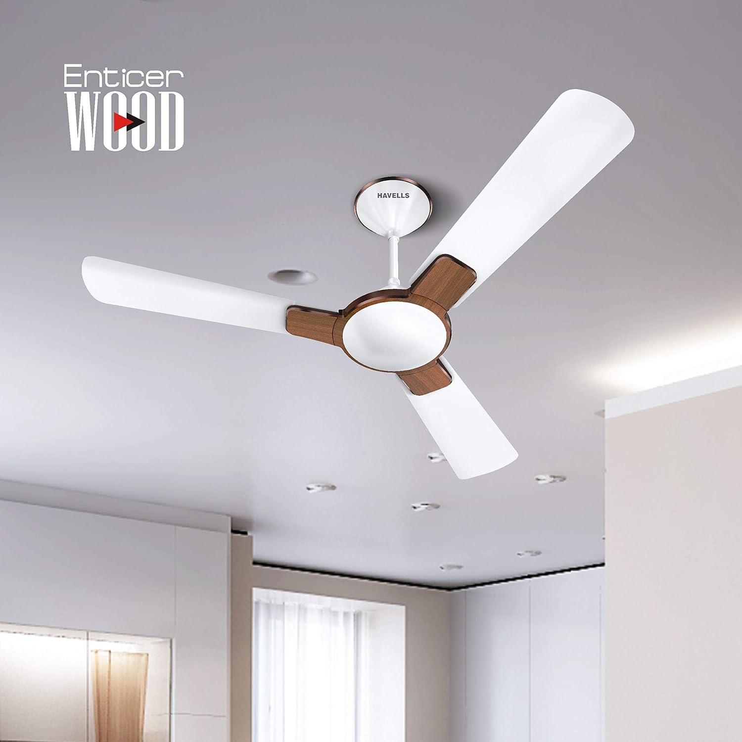 Havells Enticer Art HS Wood 1200 mm Rosewood - Image 2