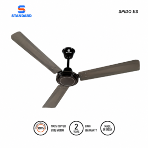 Standard Spido ES Neo 1200mm Ceiling Fan Smoke Brown