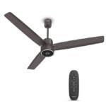 Havells EPIC SIGNIA BLDC Ceiling Fan 1200mm | 5 star | LED Speed Indicator | 380 RPM, Up to 65% Savings | Reverse Rotation, 4 Speed Modes | Low Wattage 30W ,Low Noise |  Air Flow:225 CMM | Cocoa Brown |