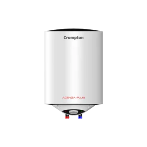 Crompton Acenza Plus 10L Storage Water Heater Geyser | 2000W Fast Heating | Glassline Coated Tank | 8 Bar Pressure | Advanced 3-Level Safety | Anti-Rust Body | Wall Mount | White |