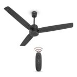 Havells EPIC BLDC Ceiling Fan 1200mm | 380 RPM | Savings upto 65% | Reverse Rotation, 4 Modes (Boost, Sleep, Breeze, Mop) | Low Wattage 30W, Low Noise | Air Flow:225 CMM | 3 Year Warranty | Matte Black |