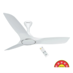 Havells Stealth Air BLDC 1200mm Ceiling Fan | Upto55% Energy Saving | Silent & Premium | 5 stars Rating | 100% Copper Motor | RF Remote, Memory Backup, Timer | (Pearl White, Pack Of 1)