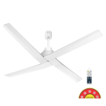 Havells Amaya 1400Mm Energy Saving With Remote Control 5 stars Decorative Bldc Ceiling Fan (Satin White)