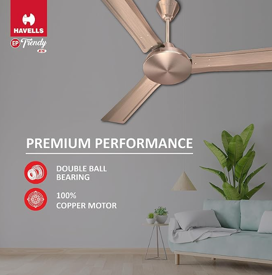 Havells FAN EP TRENDY ES 1200 mm ANTIQUE COPPER - Image 6
