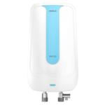 Havells Renzo 3L Instant Water Heater Geyser | Temp. Sensing LED Indicator | Rust & Shock Proof Body | ISI Marked | Warranty: 5 year on Inner Tank | High Rise Compatible White Blue |