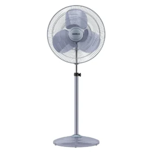 Havells Windstorm Ultra Oxy Pedestal Fan 500 mm Grey With Jerk Free Smooth Oscillation